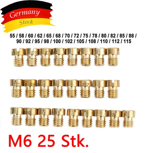 25x hauptdüse 115 für - 25x, m6