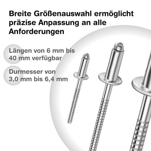 Blindniet edelstahl a2 - blindniet,