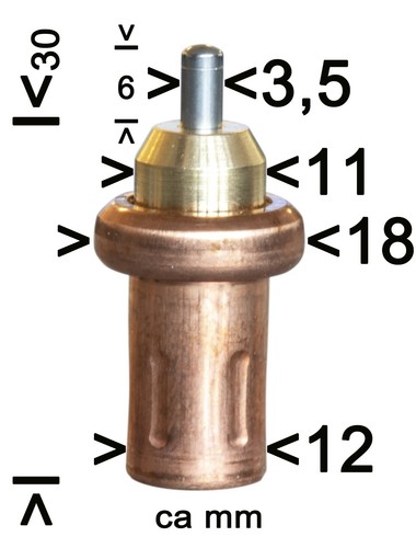 Thermostatpatrone 55 - thermostatpatrone, 55°