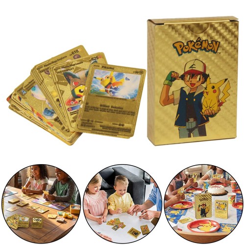 55x karte gold pokémon - gold,