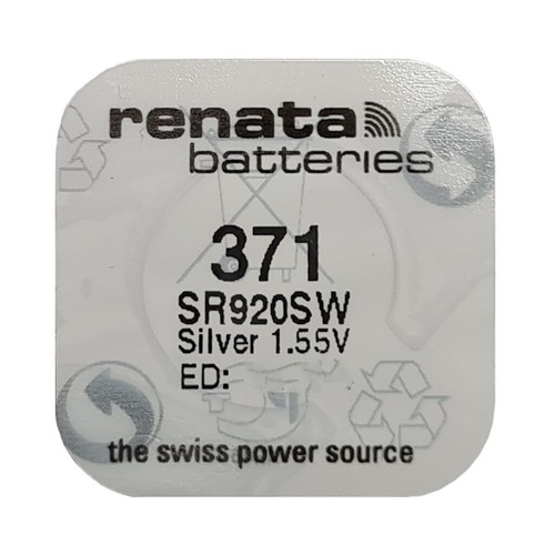 Renata knopfzelle silver - kq,